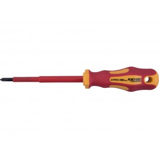 Електричарски одвртувач, PH1x100mm, VDE, CrV